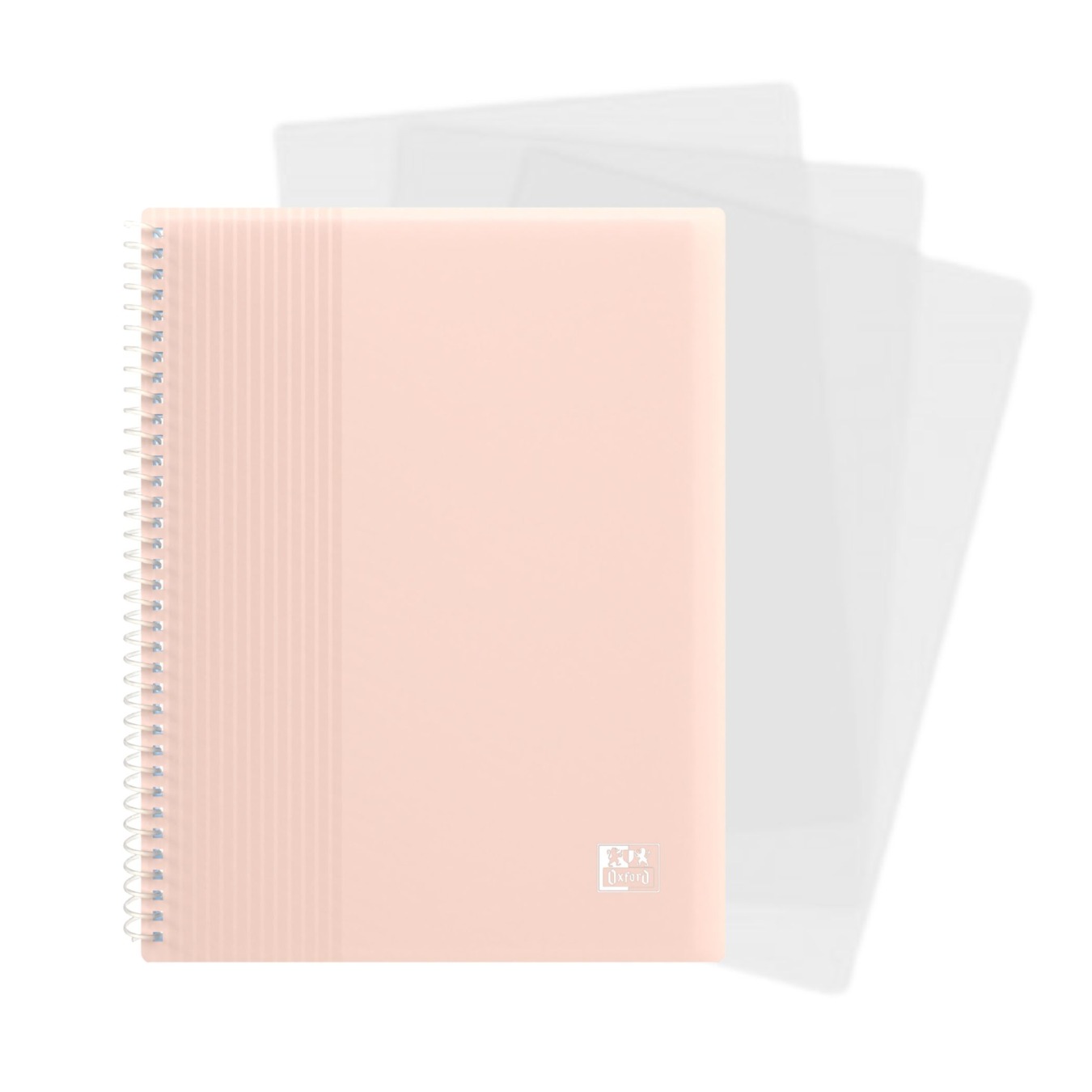oxford showtas portfolio a5 40 insteekhoezen pastel roze
