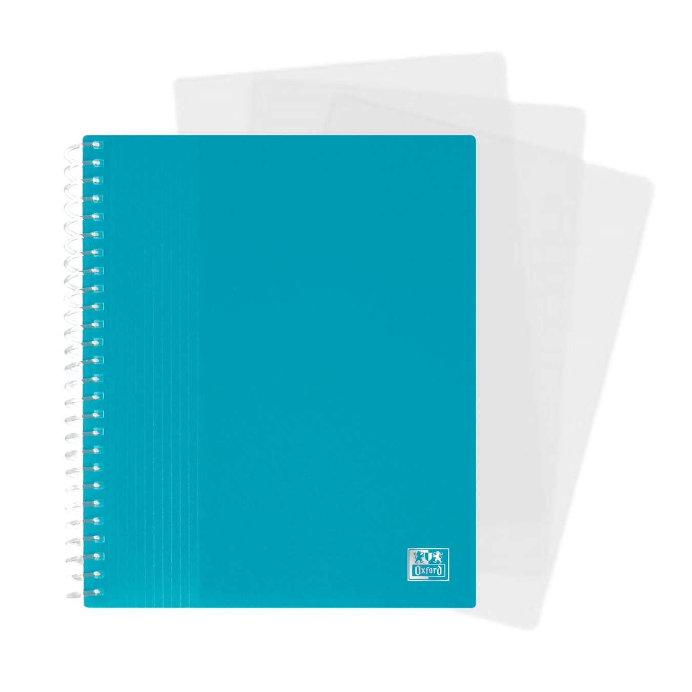 oxford showtas portfolio a5 40 insteekhoezen turquoise