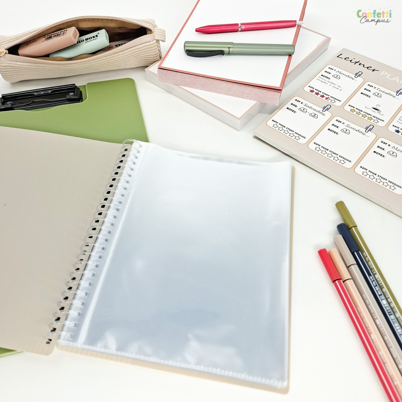 oxford showtas portfolio a5 40 insteekhoezen zand