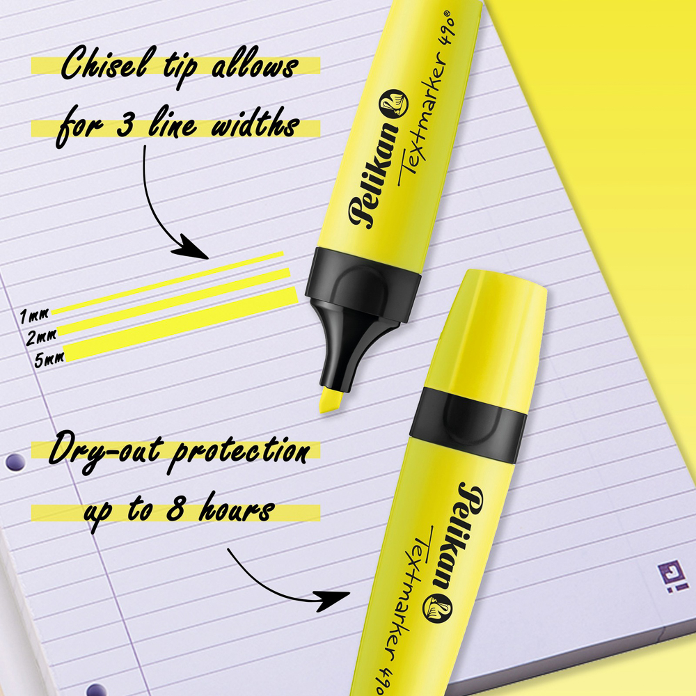 Pelikan Markeerstift 490® Neon Geel