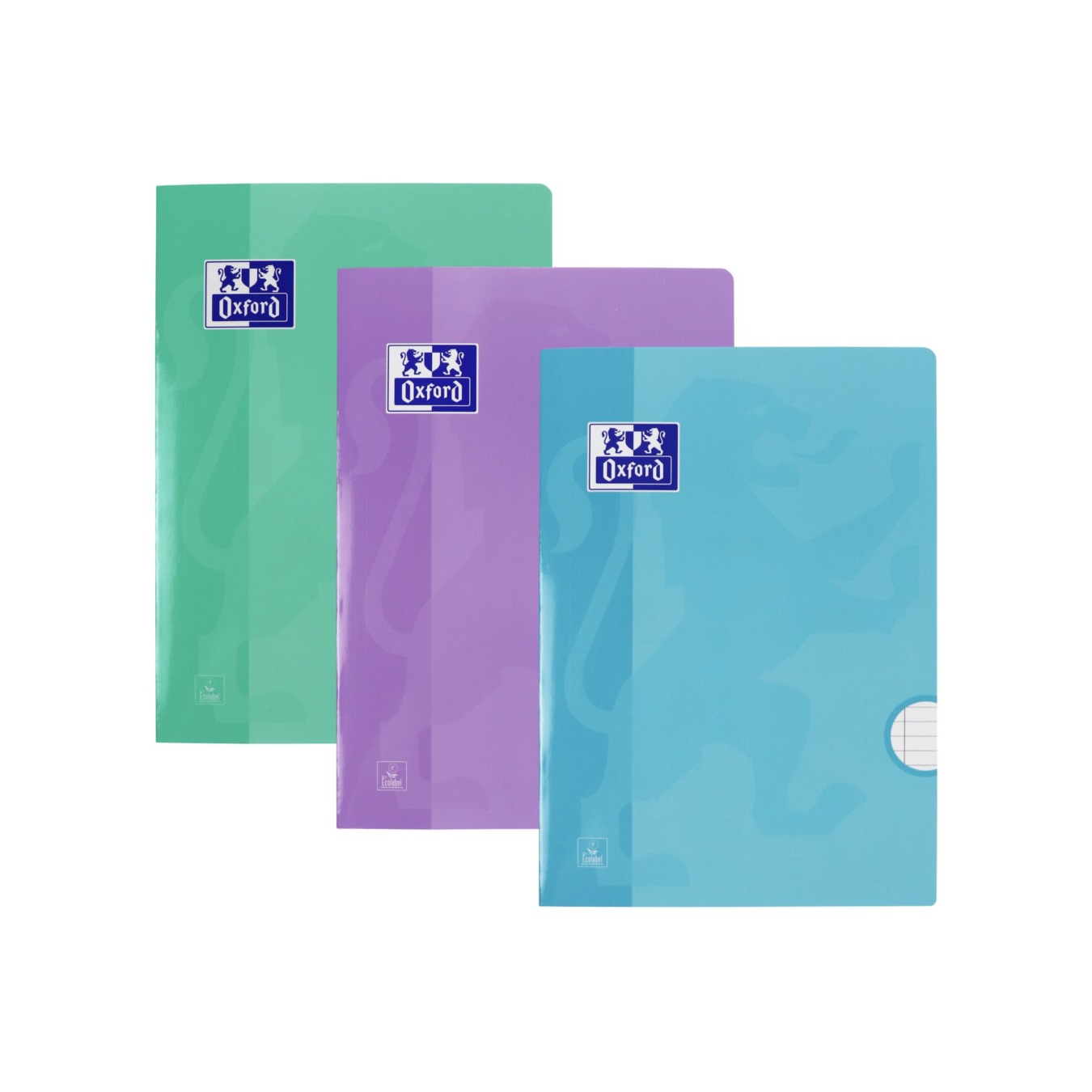 voordeelset 3 oxford a5 schriften gelinieerd pastel