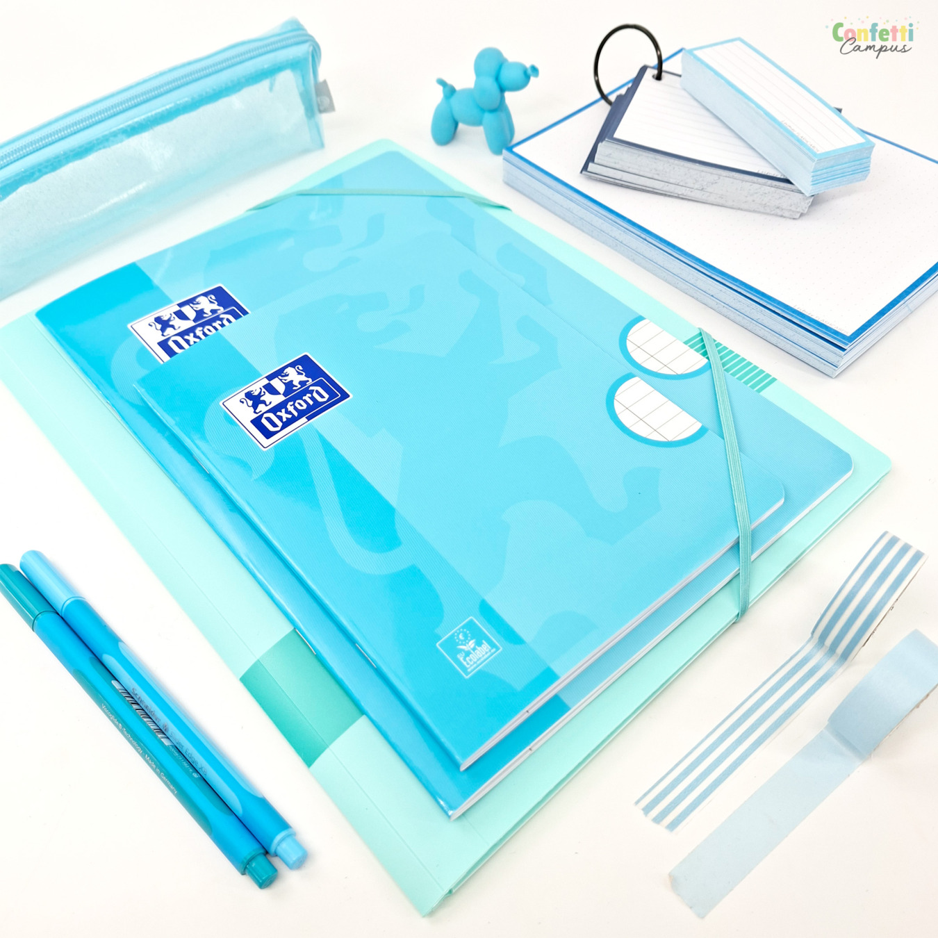 voordeelset 3 oxford schriften gelinieerd pastel