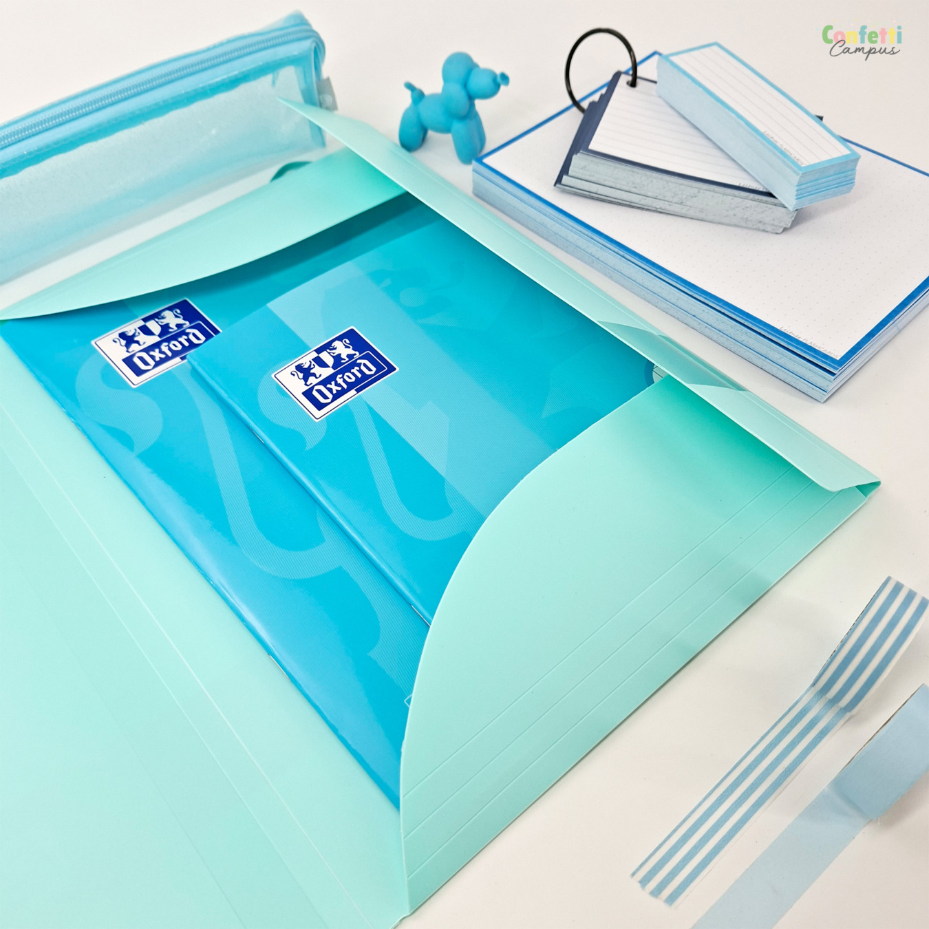 voordeelset 3 oxford schriften gelinieerd pastel