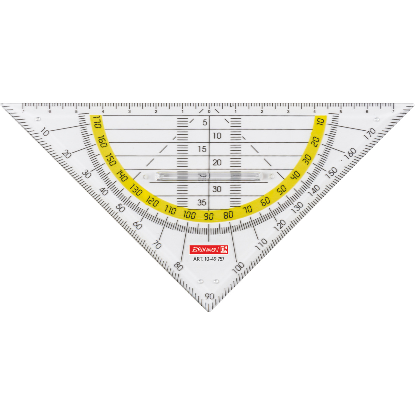 brunnen geodriehoek transparant 180