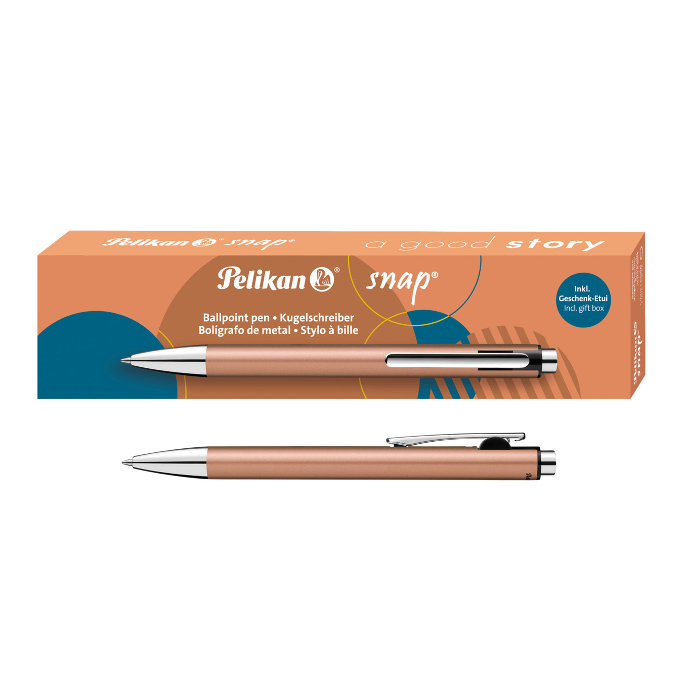 pelikan balpen snap metallic copper