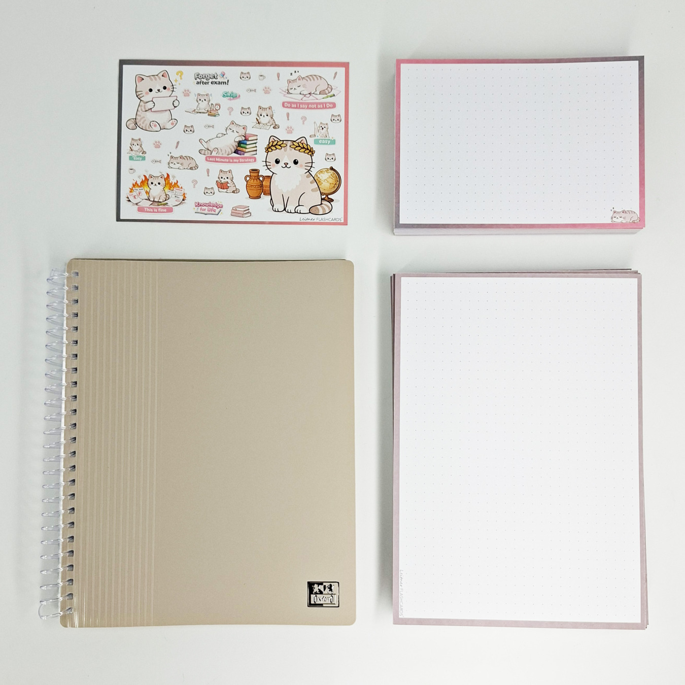 gevulde showmap a5 en a6 leitner flashcards kat