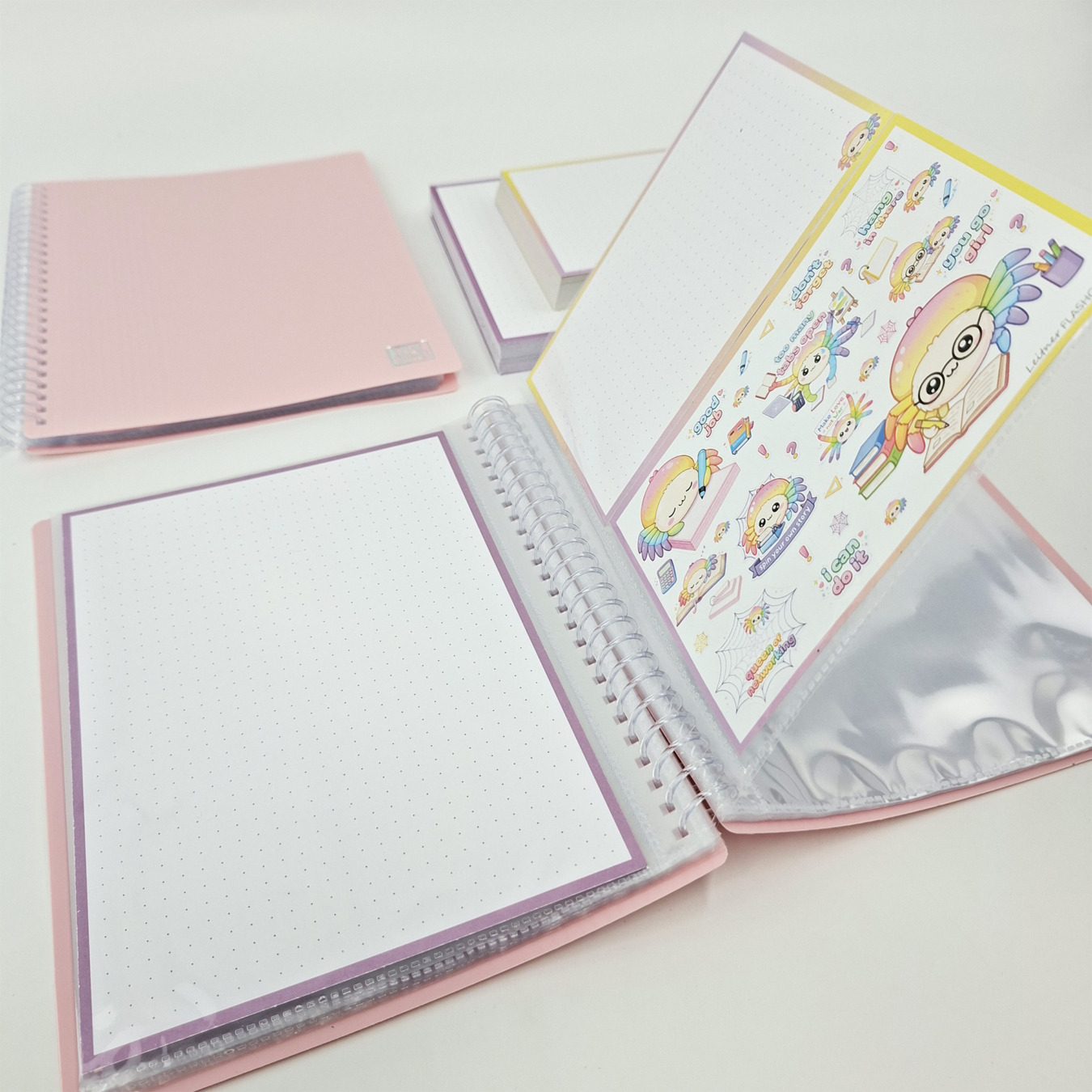 gevulde showmap a5 en a6 leitner flashcards spin