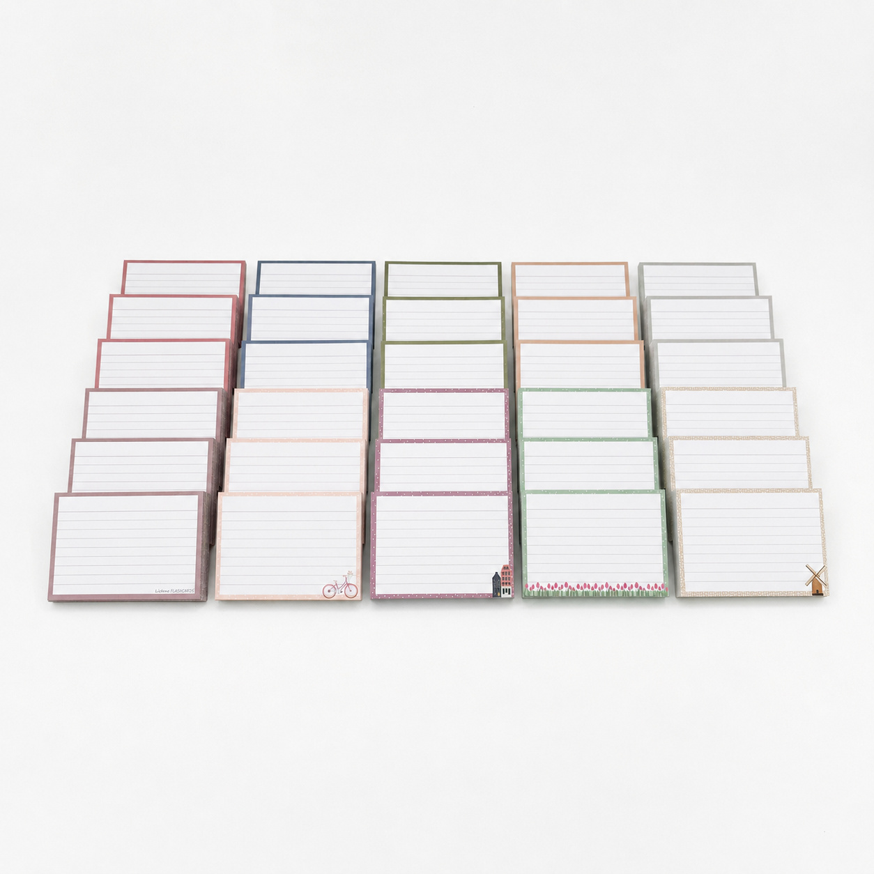leitner flashcards pakket a7 nature 1500 stuks