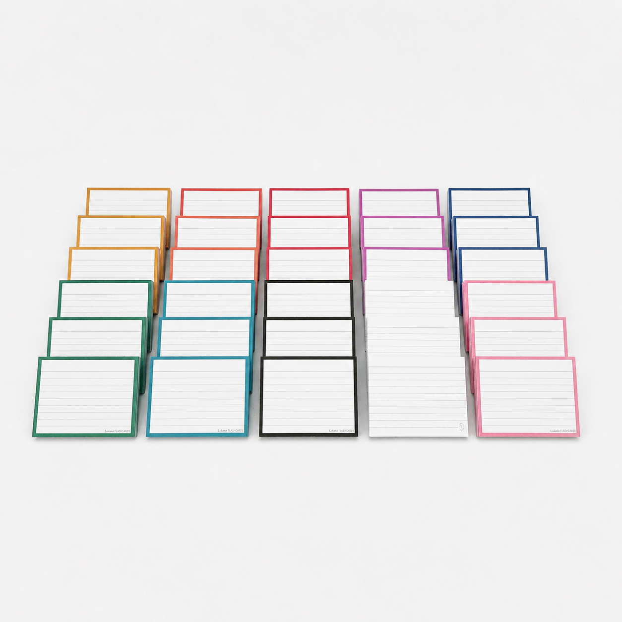 leitner flashcards pakket a7 retro 1500 stuks