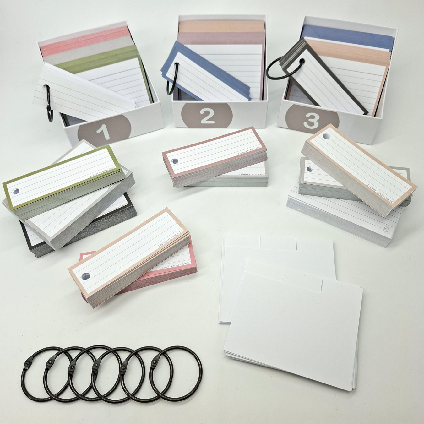examenpakket 1000 leitner flashcards zand