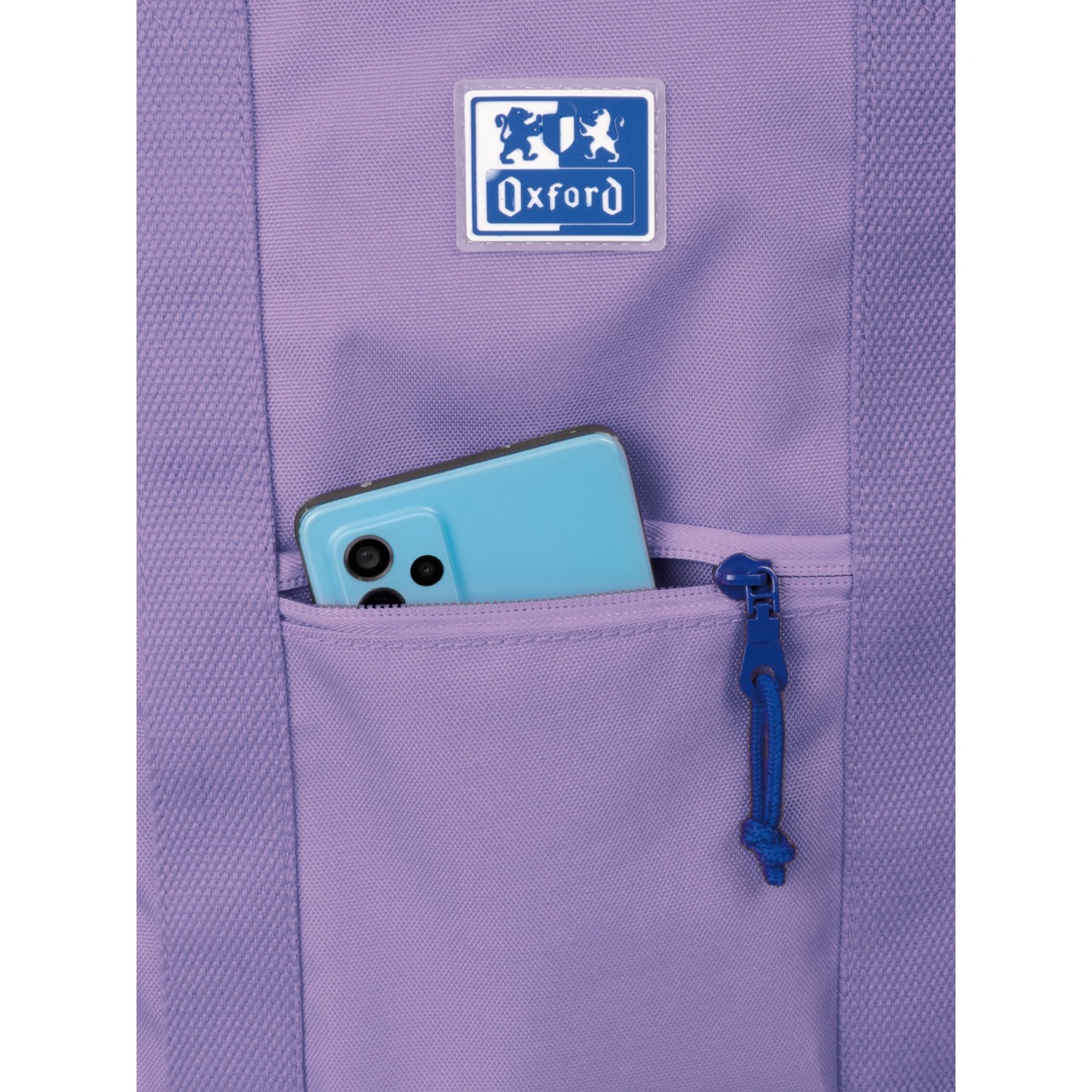 oxford b-trendy schoudertas lila