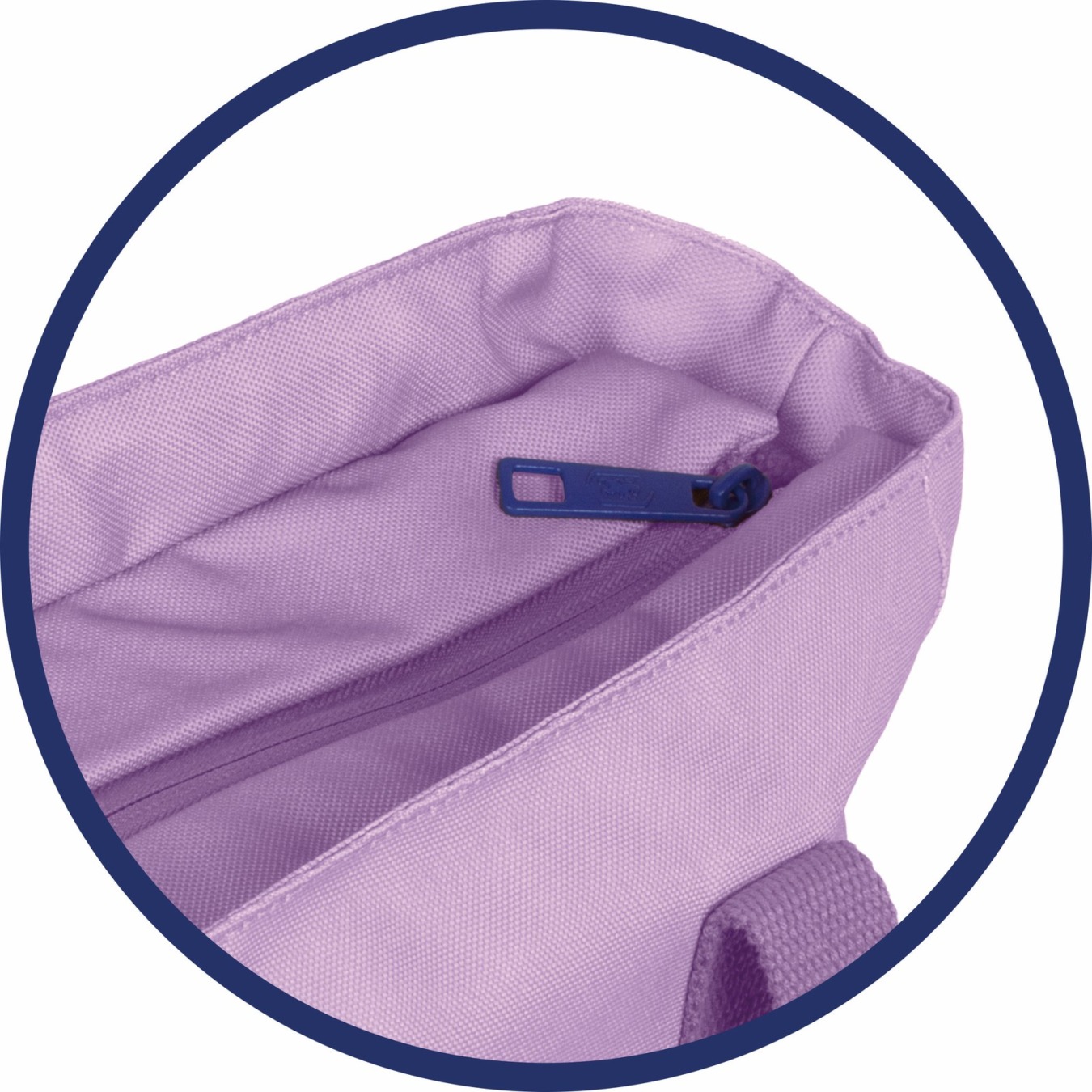 oxford b-trendy schoudertas lila