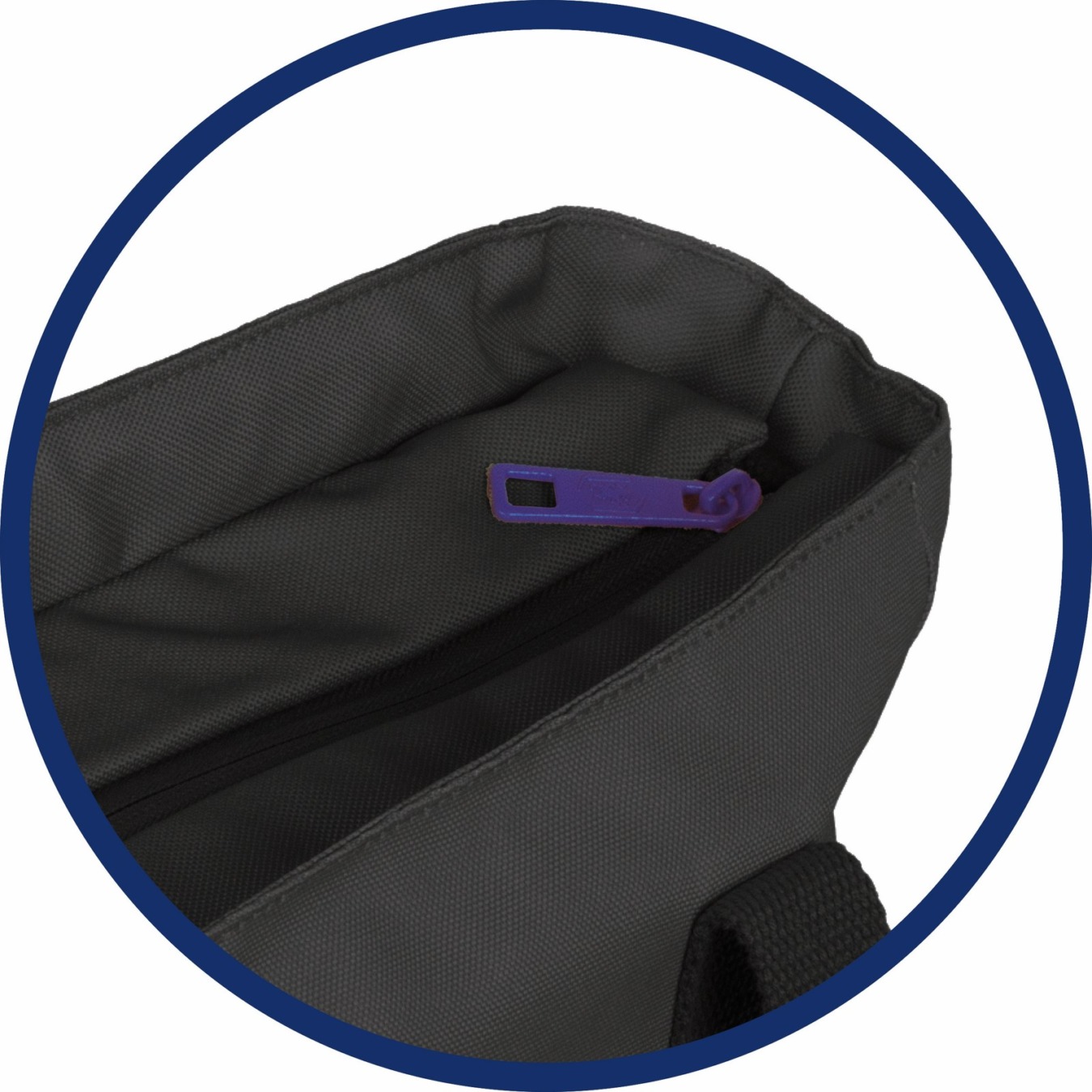 oxford b-trendy schoudertas zwart