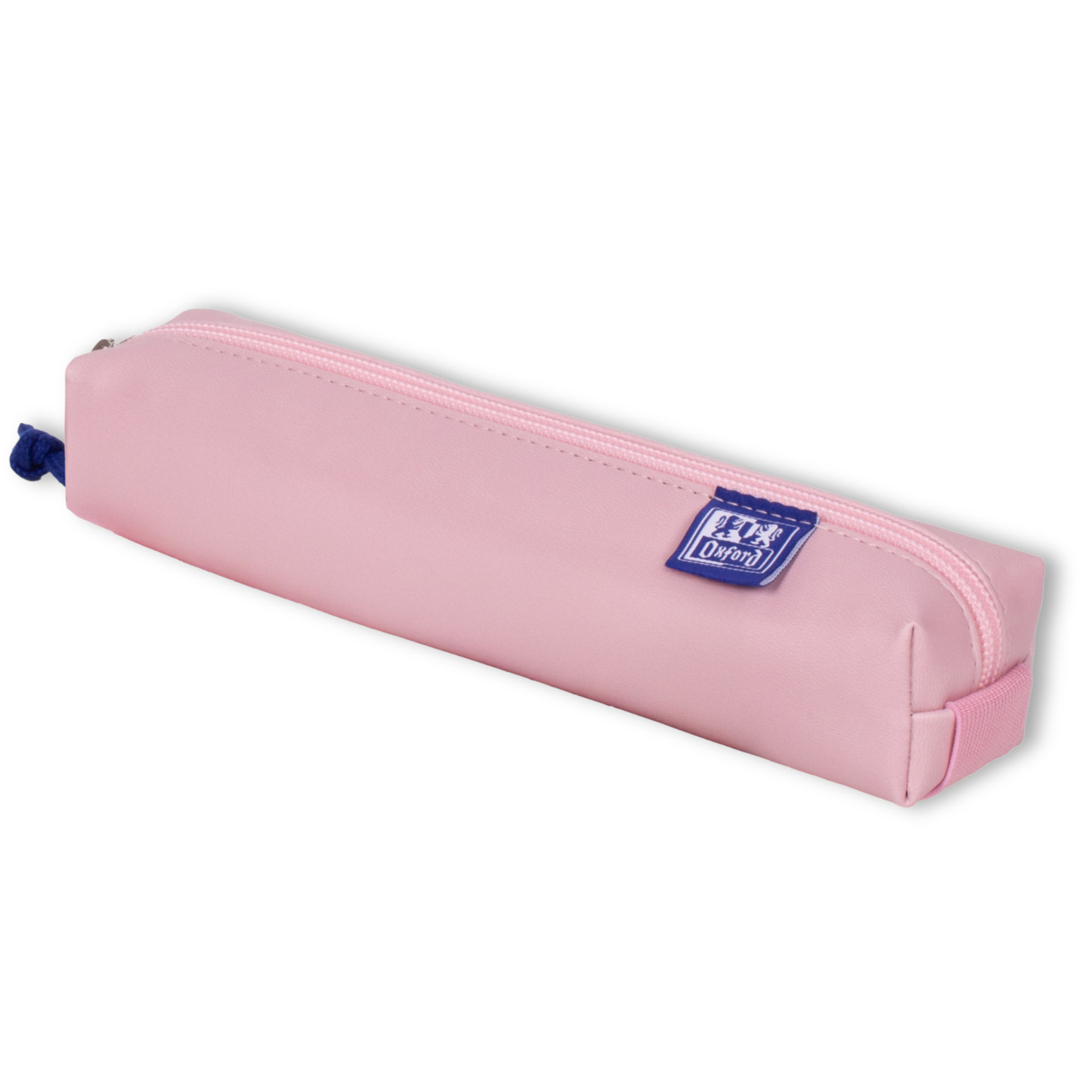 oxford etui leer rechthoekig small roze