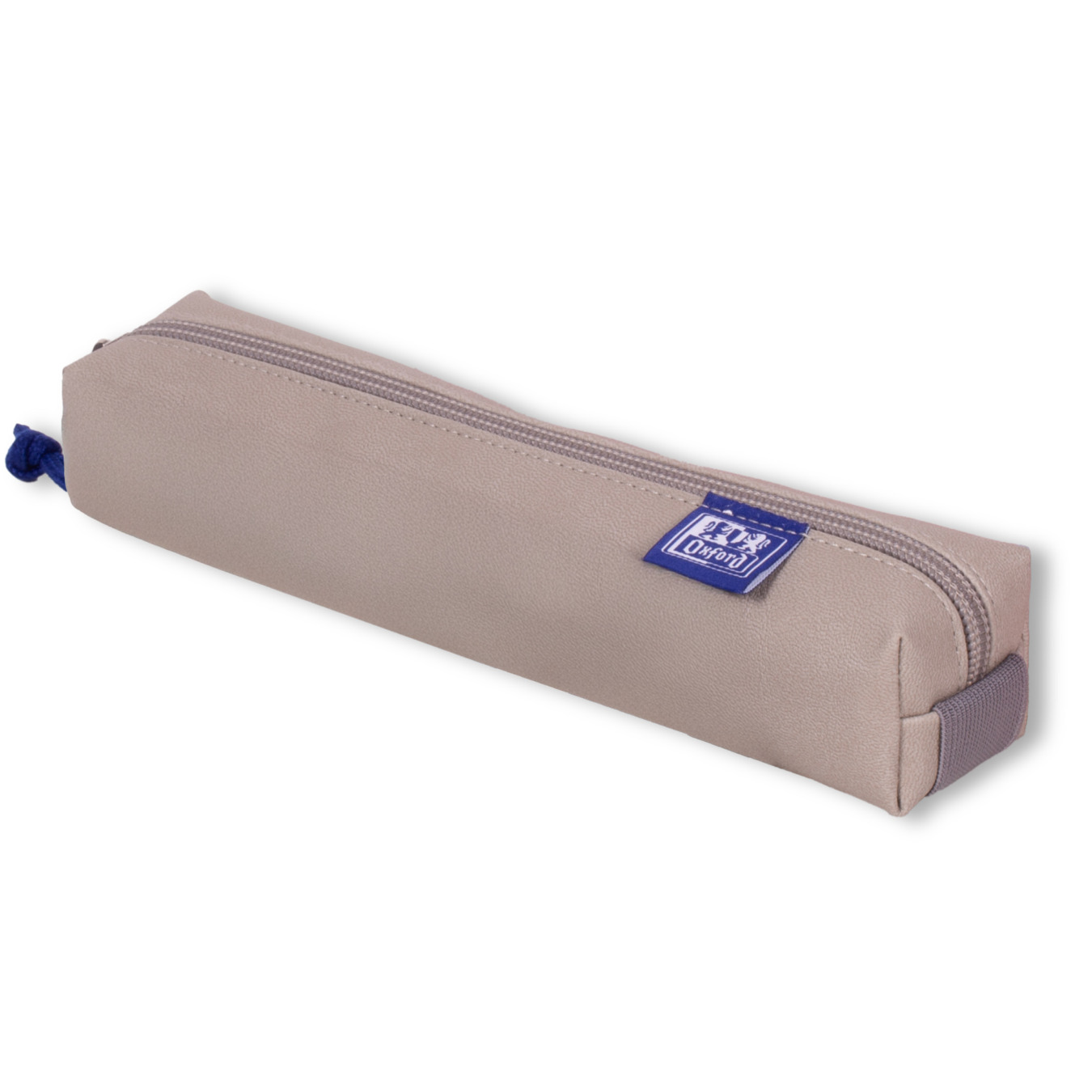 oxford etui leer rechthoekig small zand