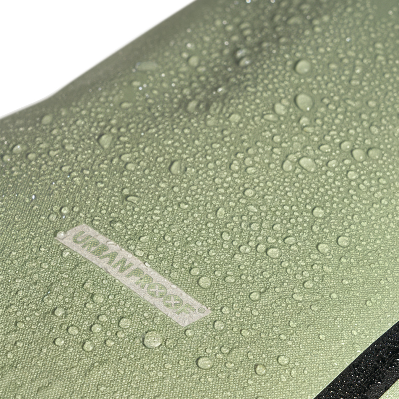 urban proof 2-in-1 rugzak & fietstas waterdicht mintgroen