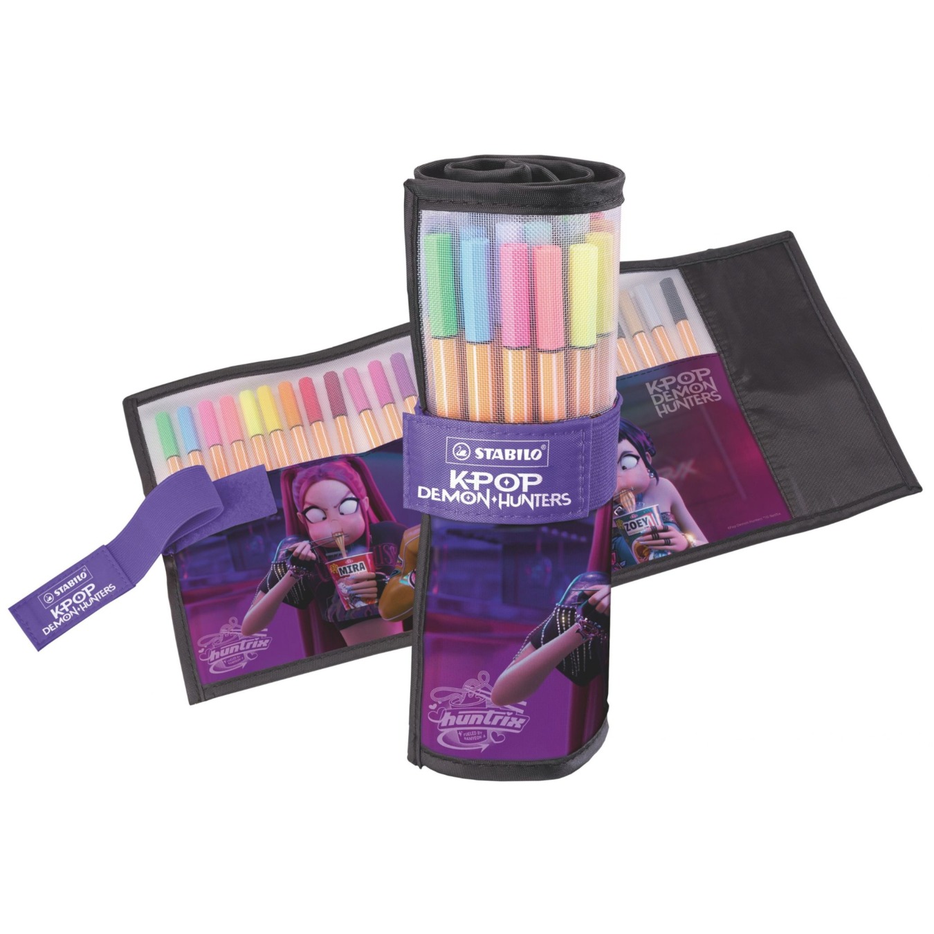 STABILO point 88 Fineliner KPop Demon Hunter Editie 25 Stuks Rollerset